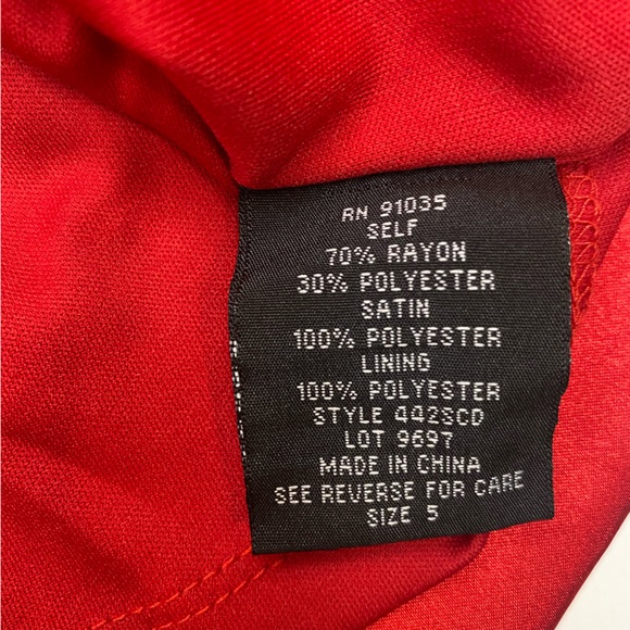 Woman’s Red Polka Dot Dress - Picture 11 of 13